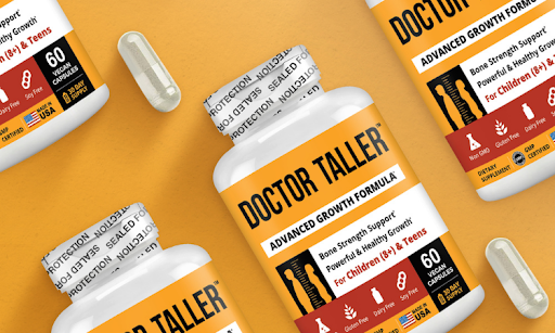 ​​​​​​​Doctor Taller giúp bổ sung vitamin và khoáng chất kích thích xương phát triển